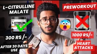 Don’t Buy Preworkout ❌Preworkout Vs L-citrulline malate 🔥| As it is Citrulline mallet Review✅