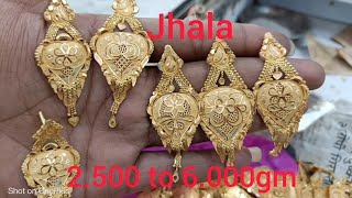 latest Bombay jhala design 🥰🥰#18kgold#jhala#jewellery#earring#gold#golddesign#goldsmithkolkata