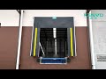 automatic pit fixed hinged lip hydraulic dock leveler or leveller for warehouse loading dock