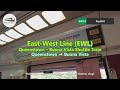 SMRT EWL Queenstown-Buona Vista Shuttle Train 🇸🇬🚆 WRONG DIRECTION! [2024 EWL Major Breakdown]