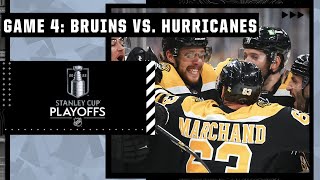 Carolina Hurricanes at Boston Bruins: First Round, GM. 4 | Full Game Highlights