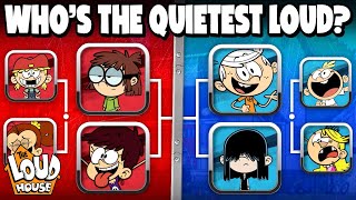Who is the Quietest Loud?? 🤫 | The Loud House