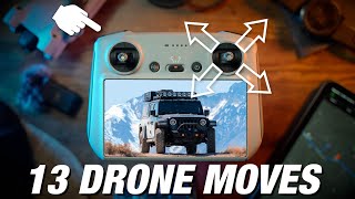 13 DRONE MOVES for PRO Car B Roll