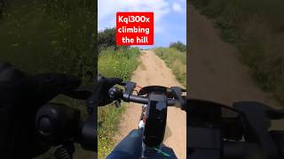 Kqi300x Climbing The Hills #niu #scooter #escooter #shorts#offroad