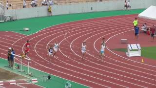 第68回全国七大学対校陸上競技大会　男子200m　予選第1組　2017/7/30