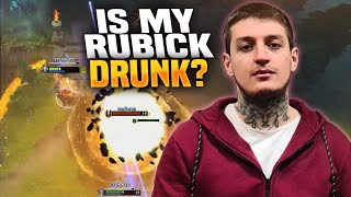 Nasty Sven Game! Is my Rubick Drunk?!? - NIKOBABY STREAM Moments #67