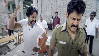 Chiyaan Vikram Powerful Warning To Bobby Simha Telugu Movie Scene | Keerthi Suresh | Movie Masti