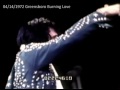 elvis presley on tour burning love in greensboro april 1972