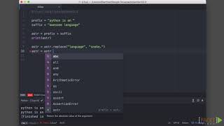 Advanced String Manipulation - Python
