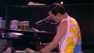 Bohemian Rhapsody Live at Wembley 11 07 1986
