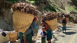 Daily Lifestyle in Very Beautiful Nepali Mountain Village || Barekot Nepal || IamSuman