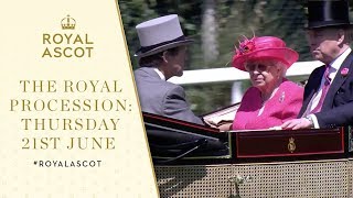 The Sun Graces Ascot | The Royal Procession | Royal Ascot 2018