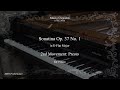 Muzio Clementi - Sonatina Op. 37 No. 1 in E-flat Major, 2nd Movement, for Piano