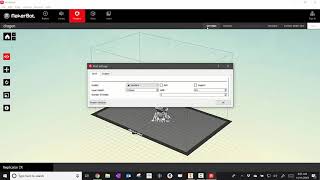 Using MakerBot Desktop software as a slicer to 3D print with a Replicator 2x.