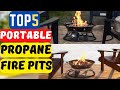 Best Portable Propane Fire Pits | Top 5 Fire Pits for camping review 2022