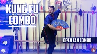 Kung Fu Combo - Open Kung Fu Fan Techniques