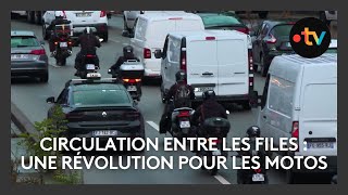 Circulation Entre les Files de Voitures : une révolution pour les motos