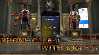 God of War Hidden Secret Phone Call with Kratos 2023