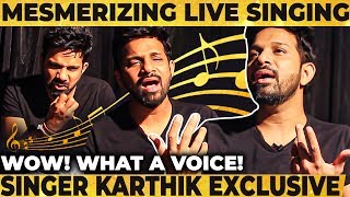 Karthik's LIVE Soulful Singing! Sweet Voice Ever! Fav Songs of 90's Kids | Heart Melting Performance