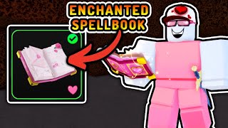 SHOWCASING The ENCHANTED SPELLBOOK In Roblox FLAG WARS!