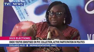 Youths Educate Ondo Residents On Permanent Voter Cards Collection Ahead Of 2023 Elections