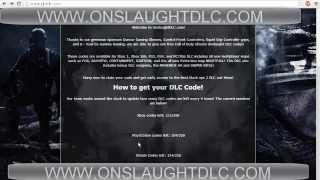 How to Get Onslaught Dlc Free! Onslaught DLC Free! Working 1/27/14! All Platforms!