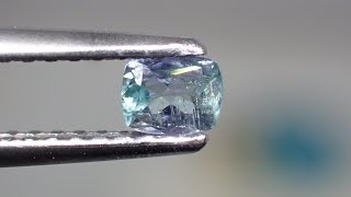 夢色☆多色性 ブルーコーネルピン 0.161ct