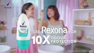 Now No Darr From Body Odour With Rexona