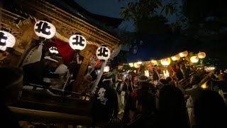 令和2年　大阪市城東区　今福だんじり本宮宮入り　皇大神宮秋祭り