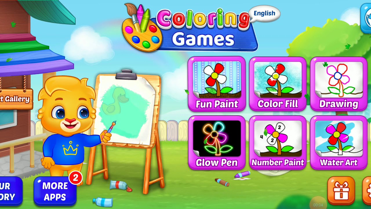 Coloring Game Youtube