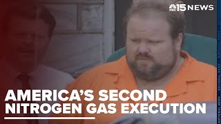 Alabama executes death row inmate using nitrogen hypoxia who is the second in U S history