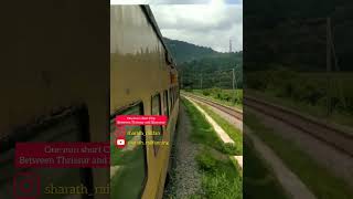 A min Video Thrissur_ Shoranur Route #trending #kerala #indianrailways