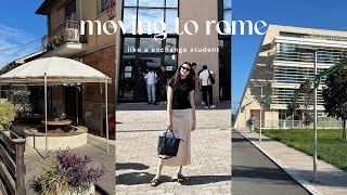 переїзд до риму🇮🇹| навчання за обміном 📚| erasmus