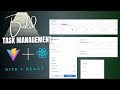 Build a Complete To-Do List App with React + Vite | Dashboard, Reminders & Local Storage Tutorial