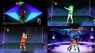 just dance 4-rock n' roll (will take you to the mountain) todos los modos de baile