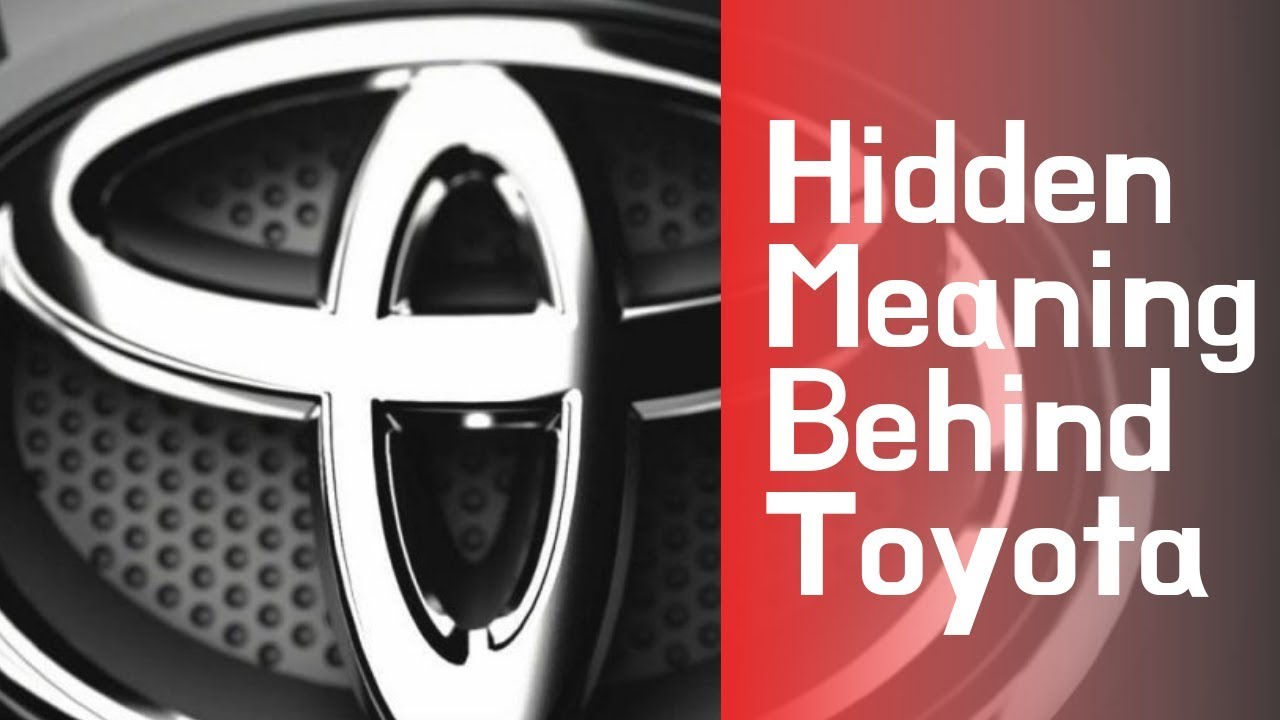 History Of Toyota || Hidden Meaning Of Toyota Logo || Revealing Logos🔥 ...