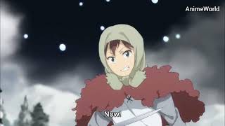 Megumin make explosion to snow spirit | Konosuba episode 7