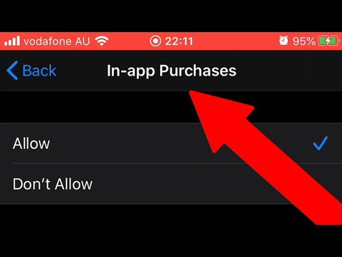 How to enable in-app purchases on iPhone or iPad