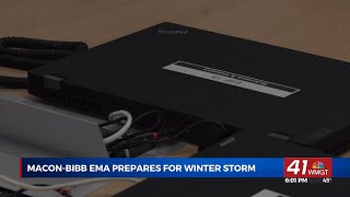 Macon-Bibb County Emergency Management Agency prepares for winter storm