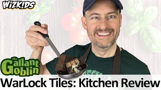 WarLock Tiles: Kitchen - WizKids 4D Settings Prepainted Minis Terrain