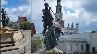 Poznań, Stary Rynek 2024 vs 2022 (Poznan, Old Market 2024 vs 2022)