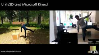 Unity3D And Microsoft Kinect? Hell Yeah!