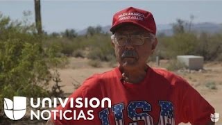 Hispanos, en la frontera y a favor de Trump
