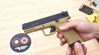 Ceonic Issc M22 โครงทราย-สไลด์ดำ 9mm P.A.K แบลงค์กัน blank gun