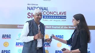 Interview National SKill Conclave Pune : Dr. Abhay JereVice Chairman, AICTE, Government of India