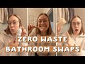 My zero waste bathroom swaps