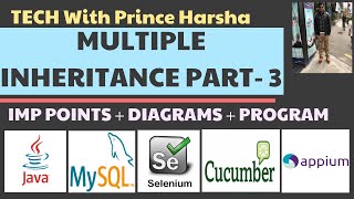 1.3 what is multiple inheritance in Java - Part 3 -OOPS Concept|Multiple Inheritance|