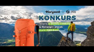 Wygraj wyprawę do Norwegii! 🏞️ 🇳🇴 + plecak Fjallraven [Horyzont x Apetyt na Świat]