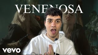 REACCIÓN A VENENOSA DE NEBULOSSA Y MONICA NARANJO || VIDEOCLIP || davidcaba