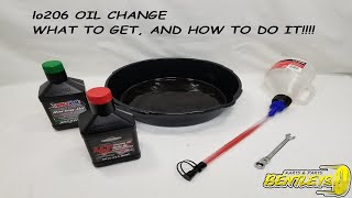 HOW TO CHANGE THE OIL BRIGGS STRATTON LO206 ANIMAL OIL CAPACITY CHANGING OIL IN GO KART ENGINE